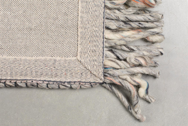 Zuiver-Frills 170x240 Grey/Blue 家飾 -灰色