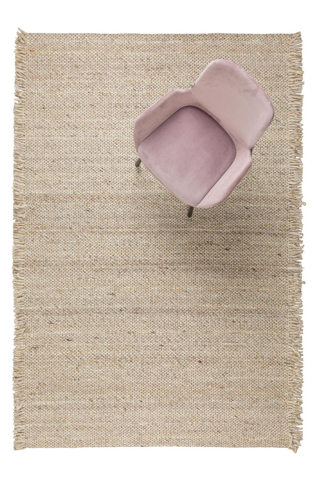 Zuiver-Frills 170x240 Beige/Yellow 家飾 -米色