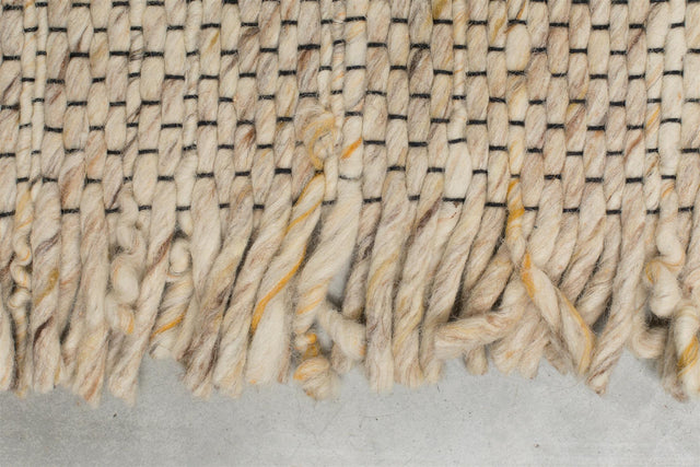 Zuiver-Frills 170x240 Beige/Yellow 家飾 -米色