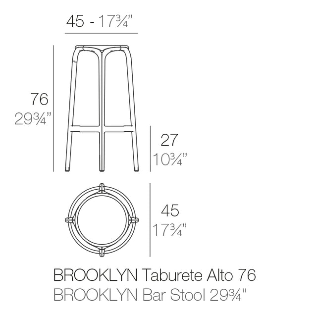 Vondom-Brooklyn 凳