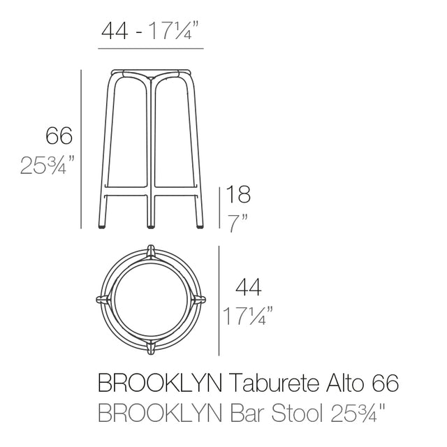 Vondom-Brooklyn 凳