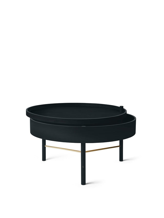 Audo Copenhagen-Turning Table - Black Ash 邊桌