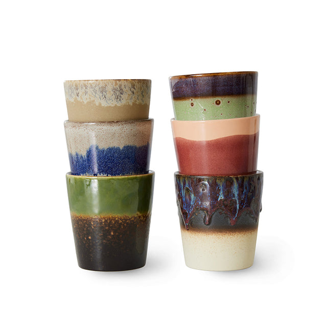 Hkliving-70s ceramics: coffee mugs