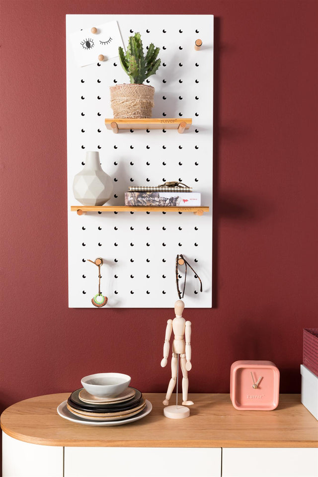 Zuiver-Pegboard Bundy 層架 -白色
