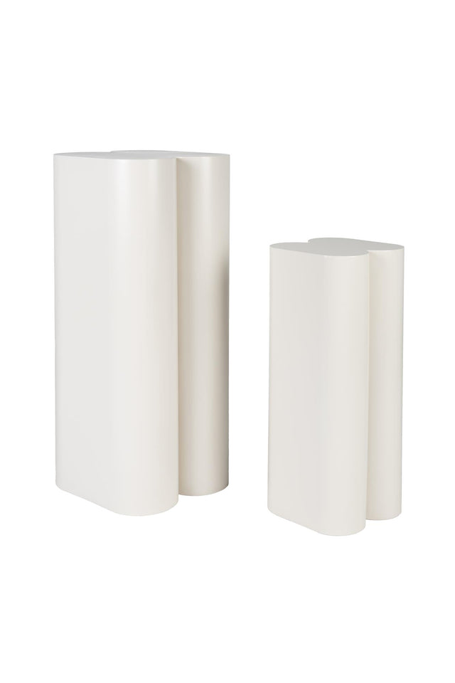 Zuiver-Plant Stand Shape (Set of 2) 擺飾 -米色