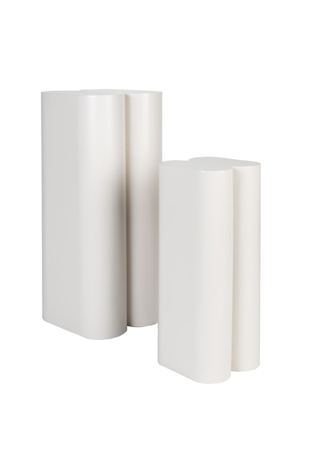 Zuiver-Plant Stand Shape (Set of 2) 擺飾 -米色