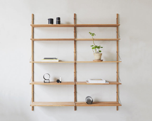 FRAMA-Shelf Library Double Section 壁掛層架 情境照