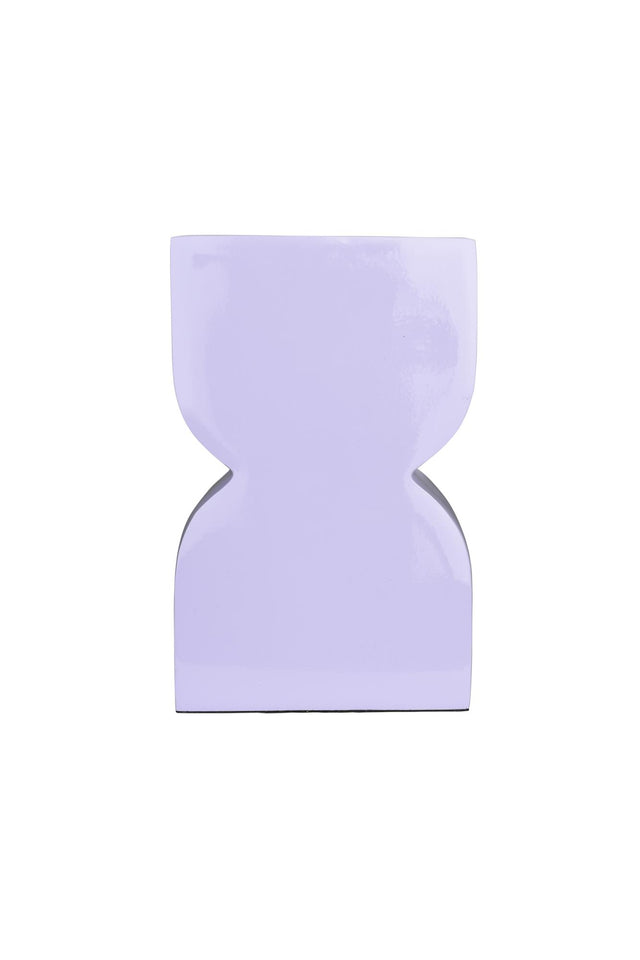 Zuiver-Cones L Shiny Lilac 花瓶 -米色