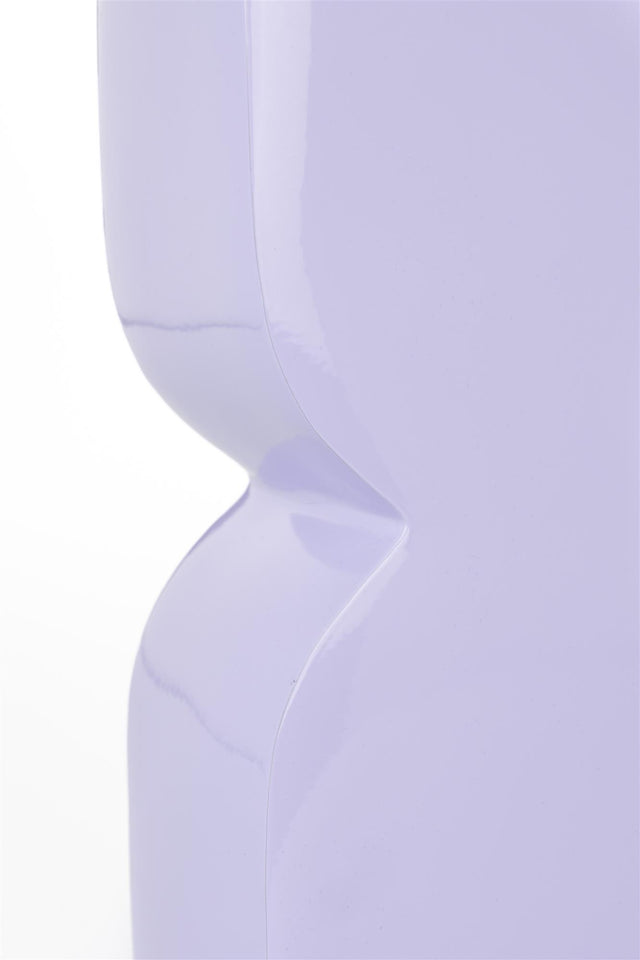 Zuiver-Cones L Shiny Lilac 花瓶 -米色