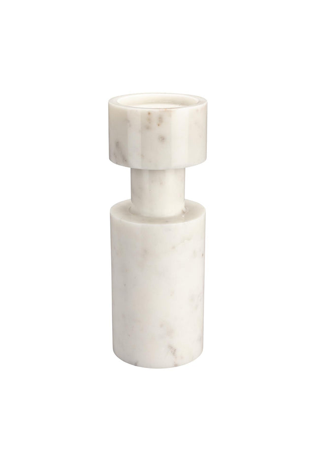 Dutchbone-Candle Paros 燭台 -白色