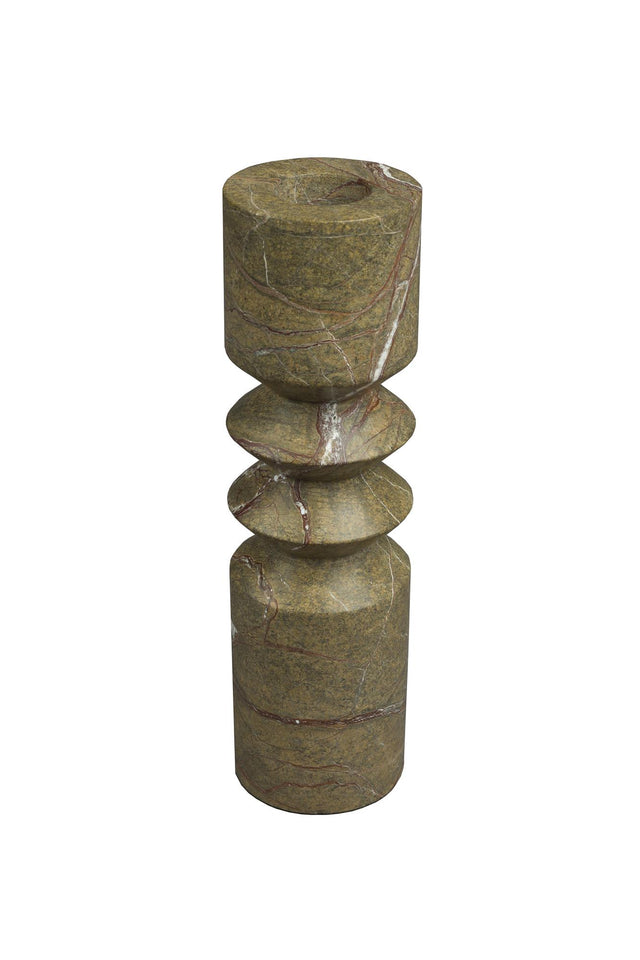 Dutchbone-Candle Satpura Marble 擺飾 -咖啡色