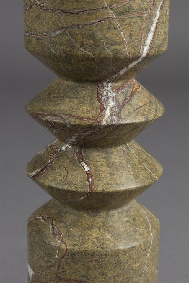 Dutchbone-Candle Satpura Marble 擺飾 -咖啡色