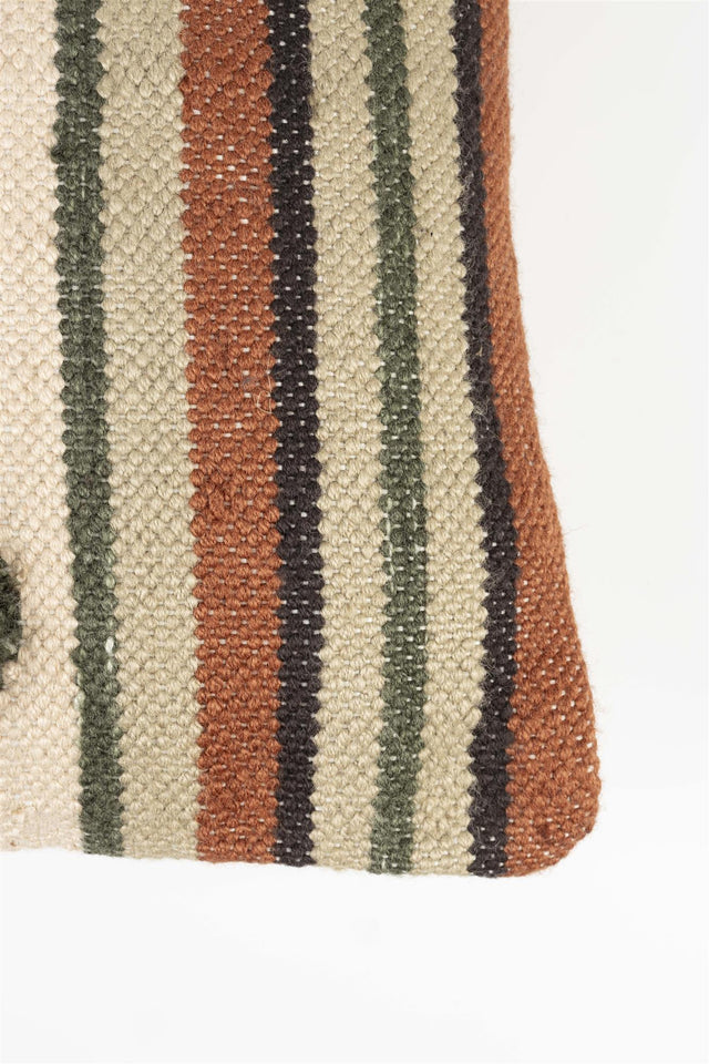 Dutchbone-Haydon Stripe 45x45 抱枕 -米色