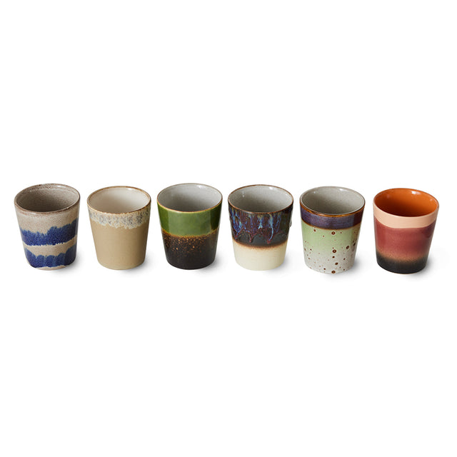 Hkliving-70s ceramics: coffee mugs