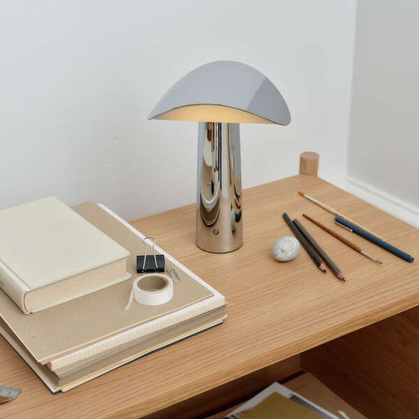 GEJST-LIUM Portable Lamp Chrome