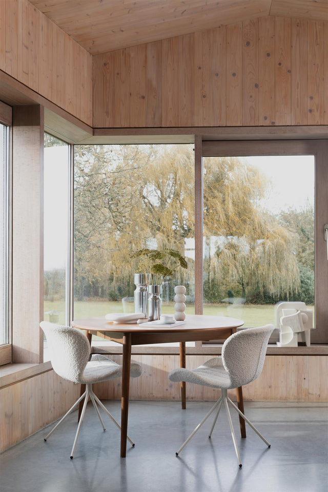 Zuiver-Twist圓桌-胡桃木色