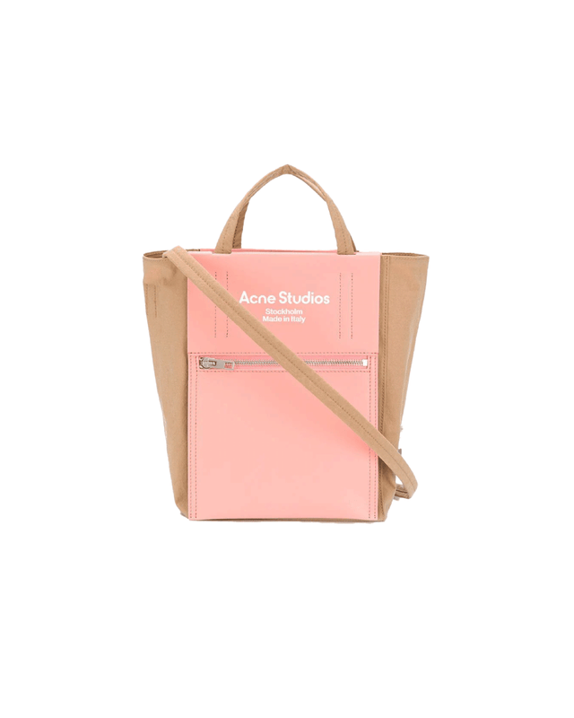 【現貨】Acne Studios拼接紙感托特包