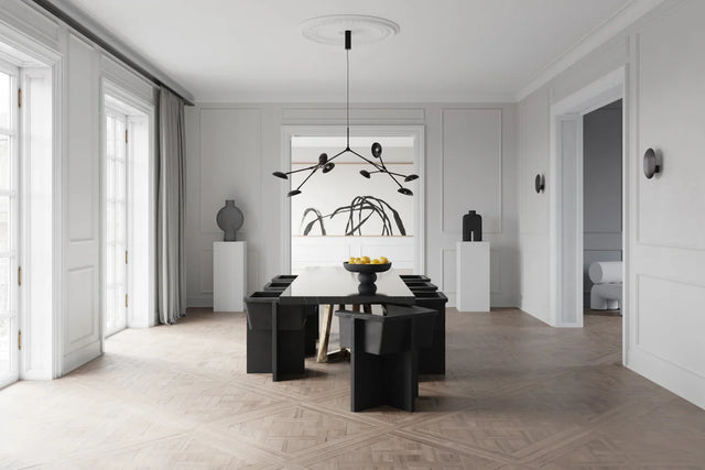 蛤形壁燈 - 燒黑色(UL)