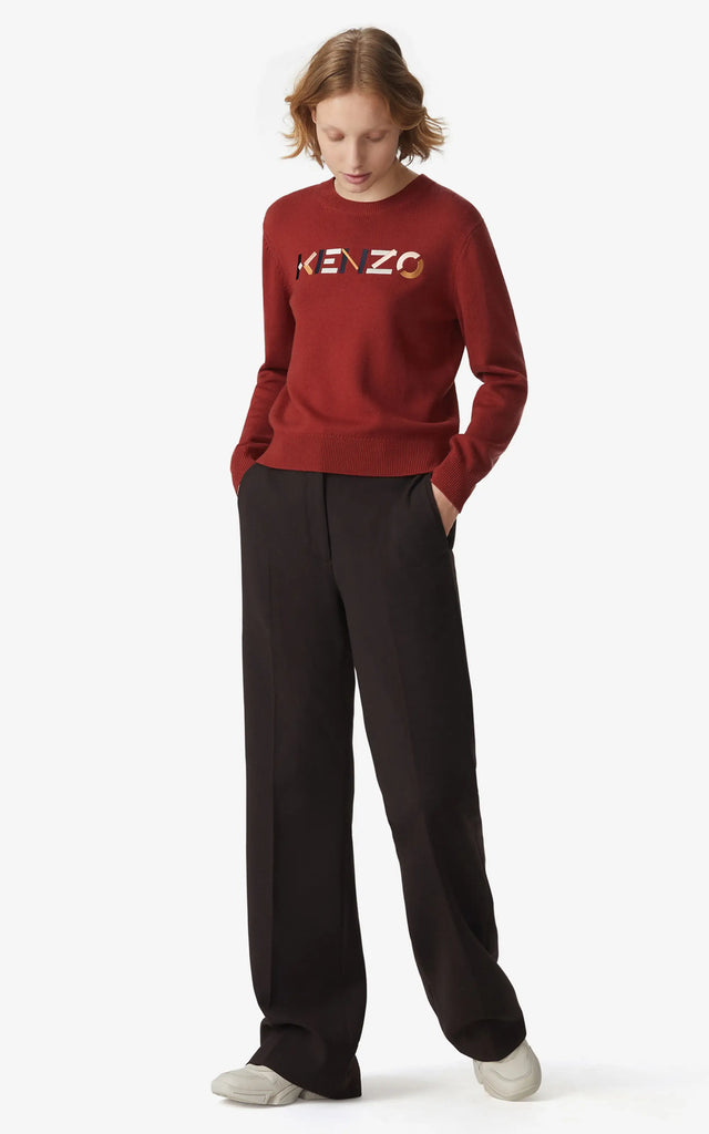 【現貨】KENZO 女款字母標誌毛衣