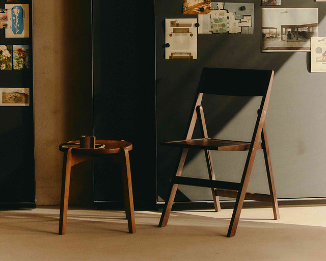 FRAMA-Folding Flat Chair 單椅 情境照