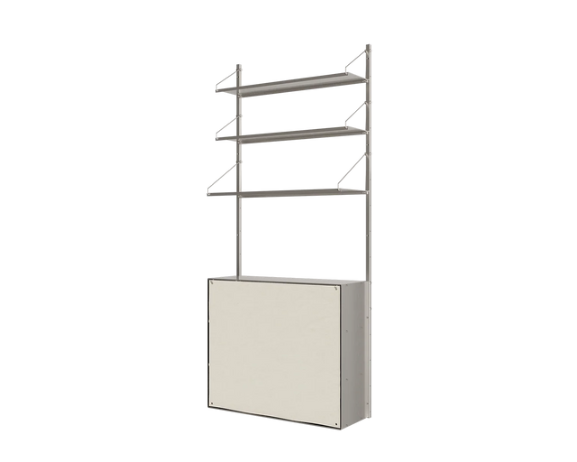FRAMA-Shelf Library Canvas Cabinet Section 櫃 情境照