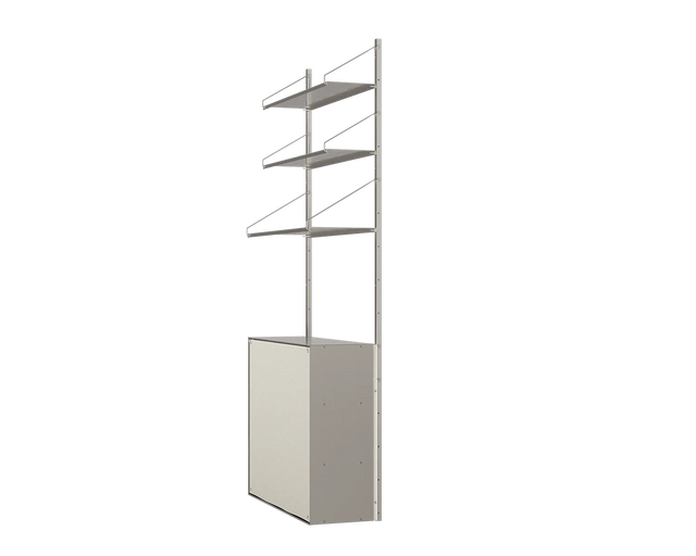 FRAMA-Shelf Library Canvas Cabinet Section 櫃 情境照