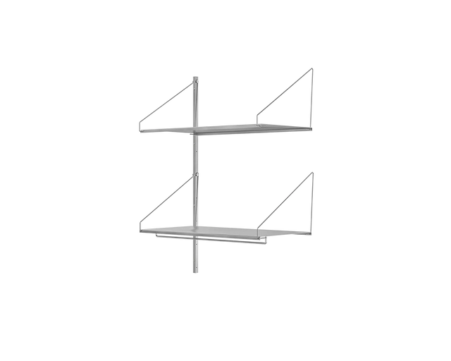 FRAMA-Shelf Library Add-on Hanger Section 壁掛層架 情境照