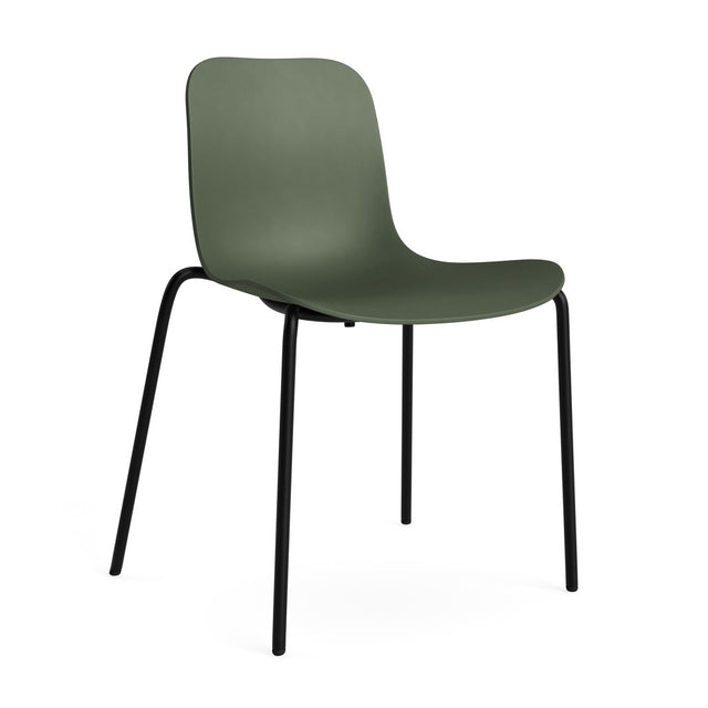 Norr11-Langue Chair – Black Steel
