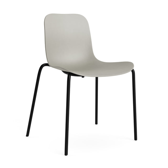 Norr11-Langue Chair – Black Steel