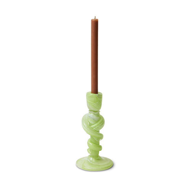 HKliving 燭台|Knotted candle holder large