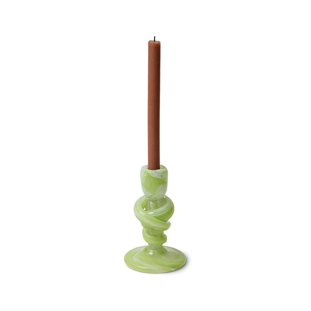 HKliving 燭台|Knotted candle holder medium