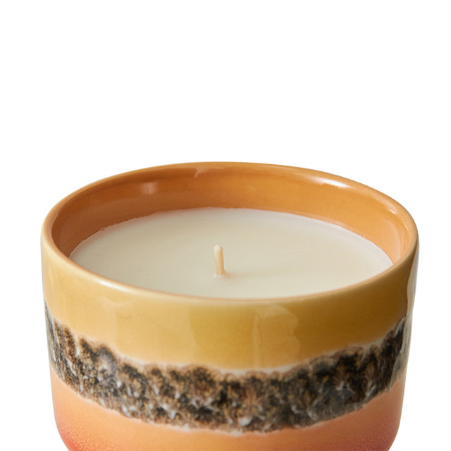 HKliving 香氛|70s ceramics: small scented candle Tulum