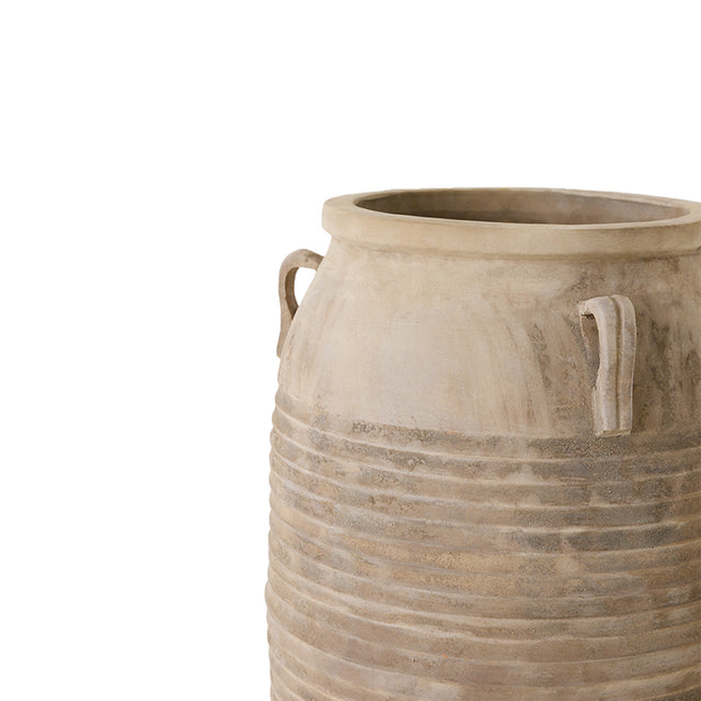 HKliving 戶外配件|Sirocco terracotta floor vase