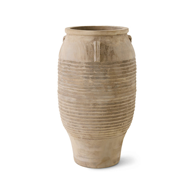 HKliving 戶外配件|Sirocco terracotta floor vase