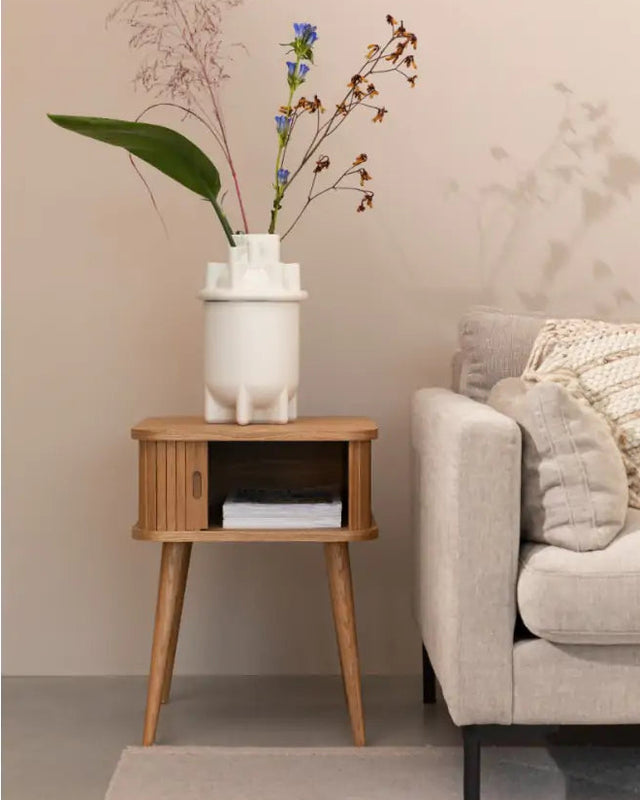 Zuiver-barbier 邊桌-原木色