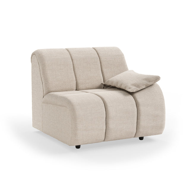 HKliving Wave 模組沙發|Wave couch: element right low arm