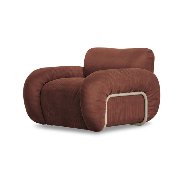 HKliving 扶手椅|Arc lounge fauteuil, frame sand