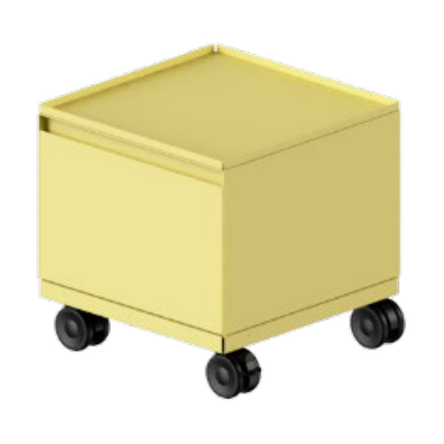 Rareraw-ECKE Trolley 一層組合 (Drawer M×1) Saffron Yellow 舒芙蕾黃