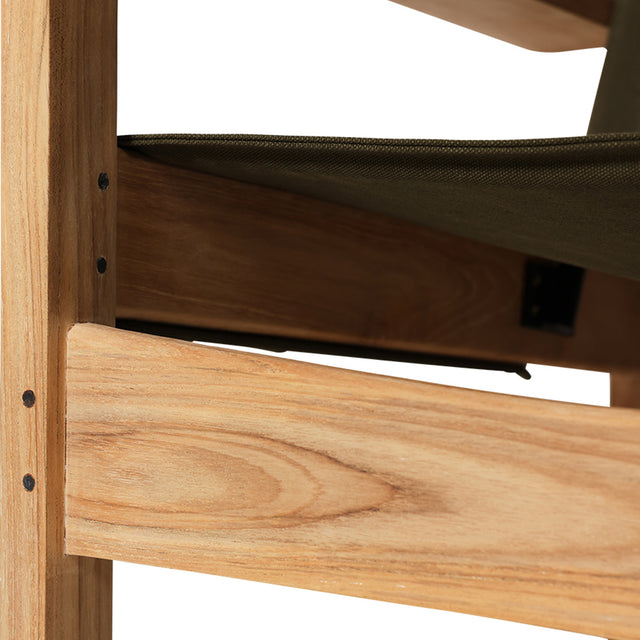 HKliving 扶手椅|Explorer chair army green