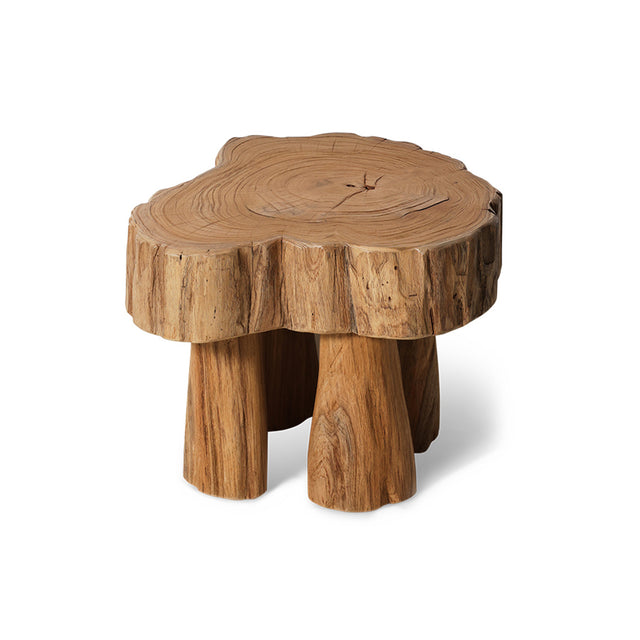 HKliving 凳|Log wooden stool