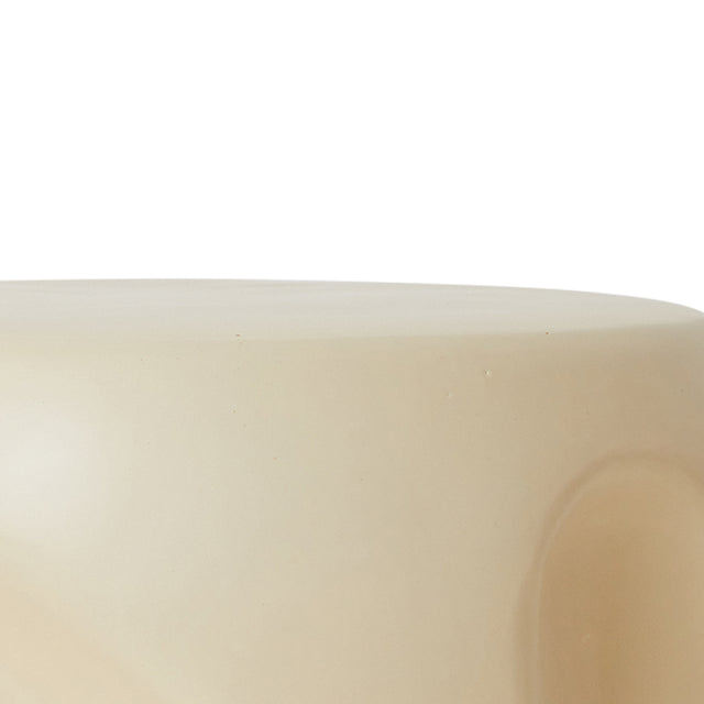 HKliving 邊桌|Currents ceramic side table shell