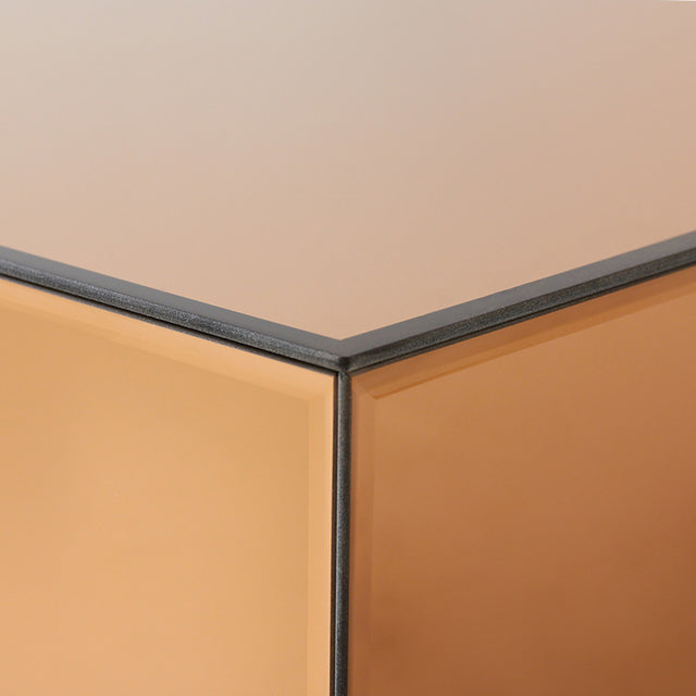 HKliving 邊桌|Mirror block coffee table smokey brown (80x55cm)