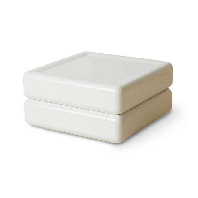 HKliving 邊桌|Space coffee table white