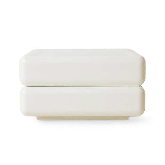 HKliving 邊桌|Space coffee table white