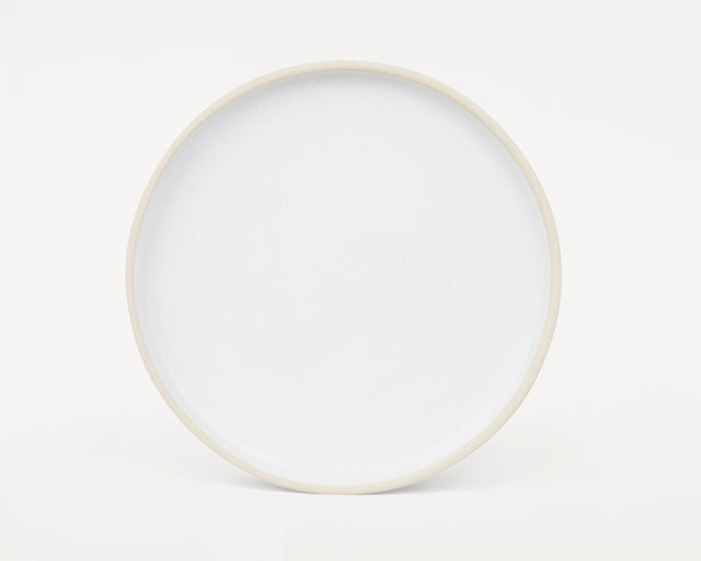 FRAMA-Otto Ceramic Plate Set of Two 餐盤 FRAMA Otto Stoneware Plate L White Packshot 1.tif
