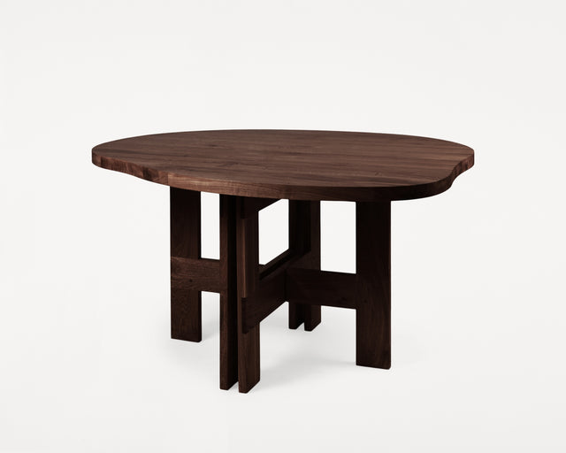FRAMA-Farmhouse Trestle Table 桌腳組 FRAMA FARMHOUSE DARK TRESTLE TABLE POND PACKSHOT 3.tif