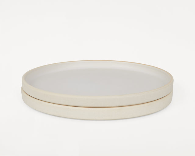 FRAMA-Otto Ceramic Plate Set of Two 餐盤 FRAMA Otto Stoneware Plate L Natural Packshot 2.tif