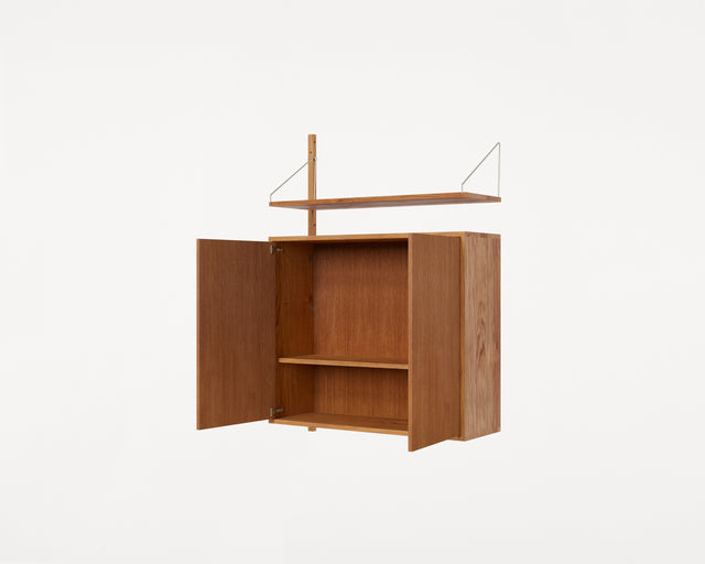 FRAMA-Cabinet Single Shelf 櫃 Frama-Shelf-Library-H1148-Cabinet-M-Section-Natural-Add-on-Packshot-3.tif