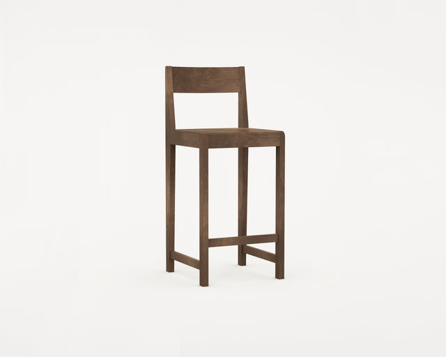 FRAMA-Bar Chair 01 吧台椅 Frama-Bar-Chair-01-H65-Dark-Brown-Packshot-1.tif