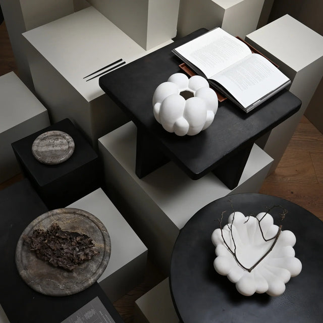 環形托盤,大 - 大地色